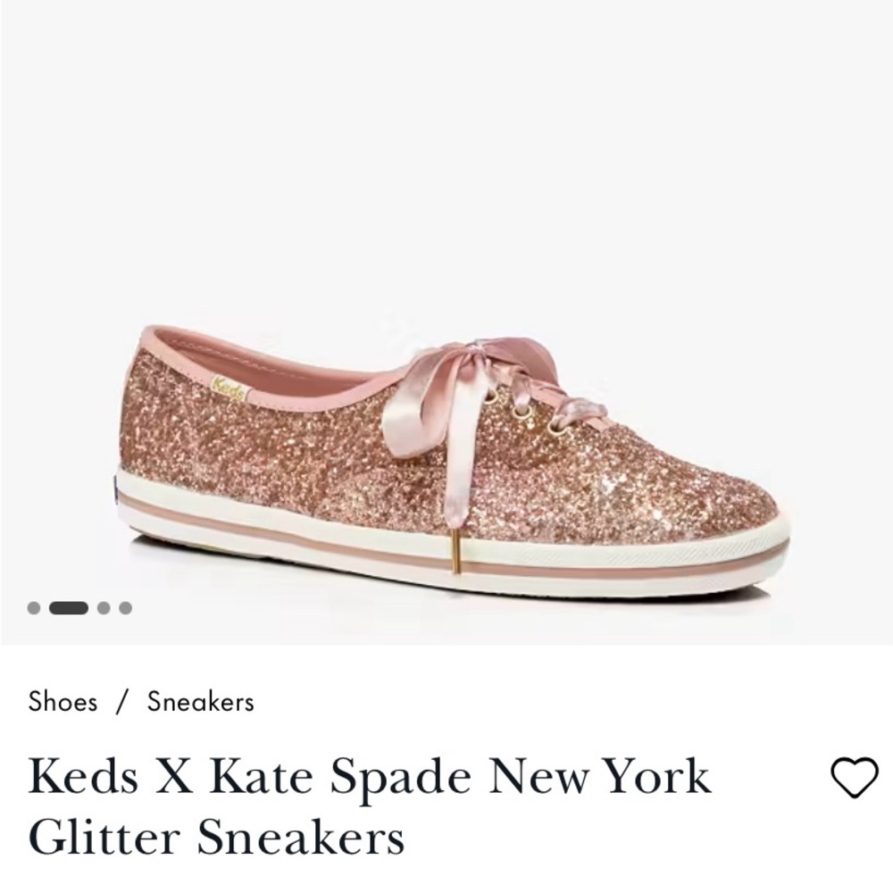 Keds x Kate Spade Glitter Sneakers